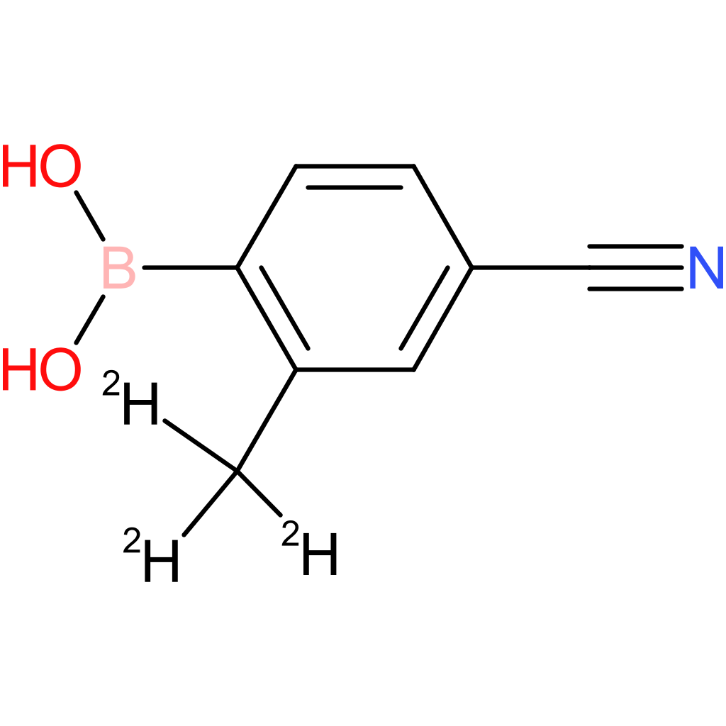 4-cyano-2-(methyl-d3)-phenylboronic acid
