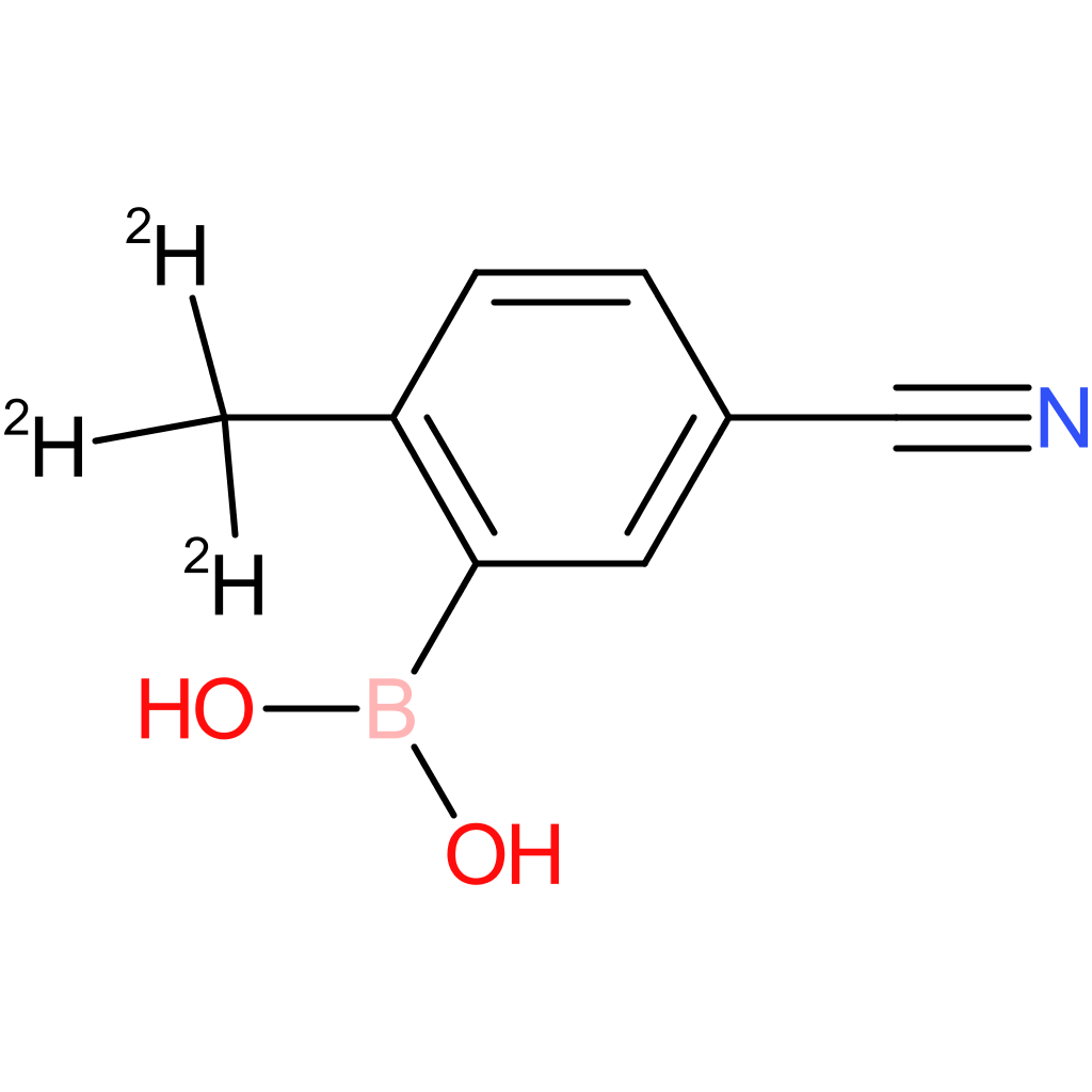 3-cyano-6-(methyl-d3)-phenylboronic acid
