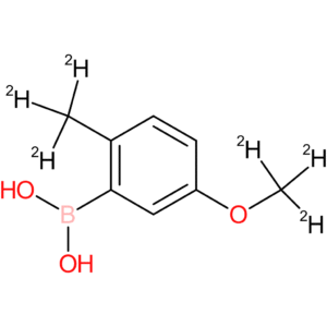 (2-methyl-5-methoxy-d6)-phenylboronic acid