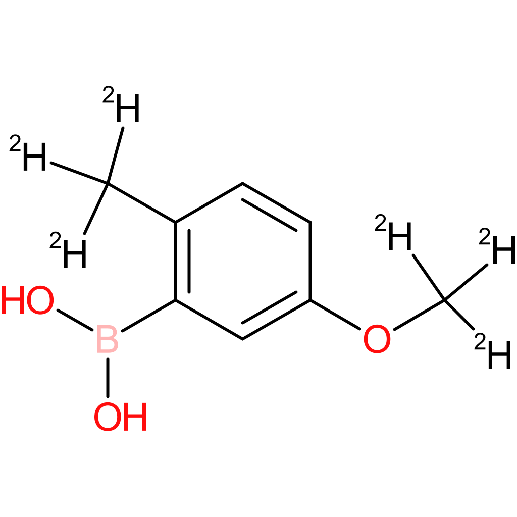 (2-methyl-5-methoxy-d6)-phenylboronic acid
