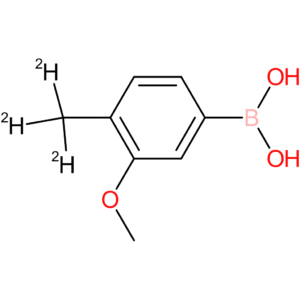 3-methoxy-4-(methyl-d3)-phenylboronic acid