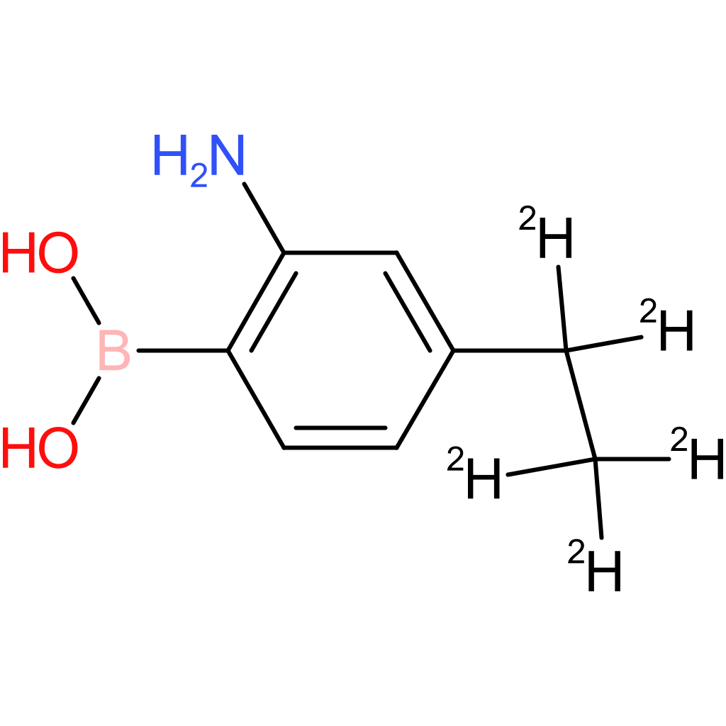 2-amino-4-(ethyl-d5)-phenylboronic acid