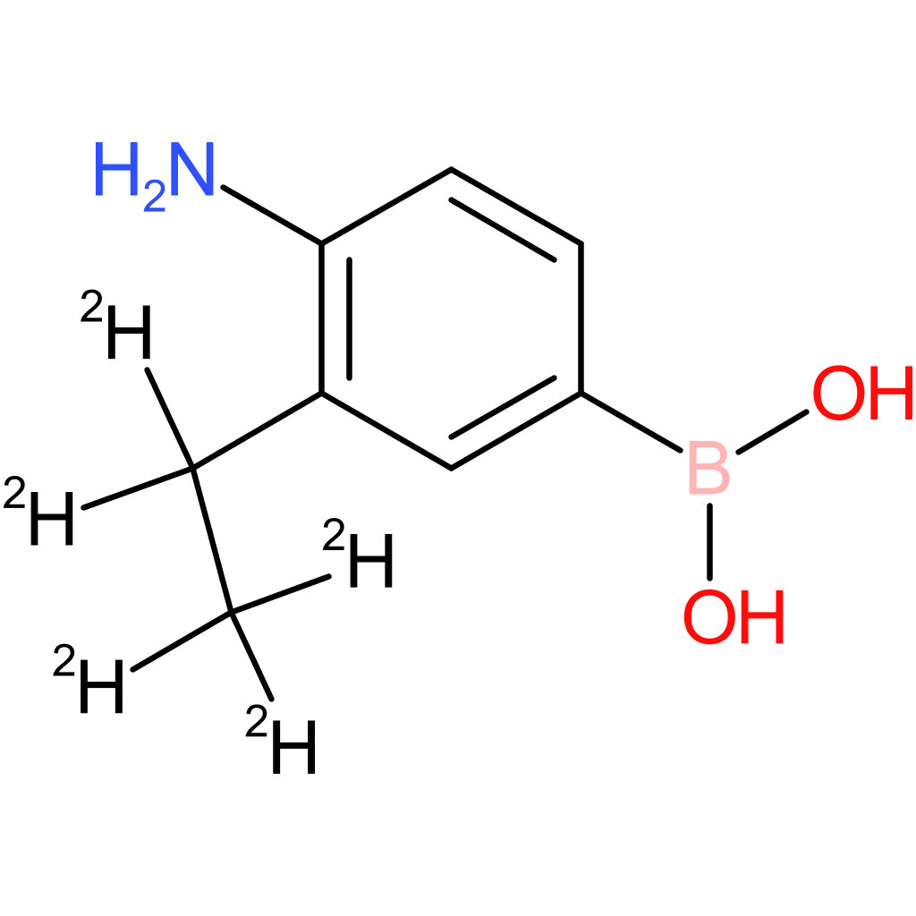 4-amino-3-(ethyl-d5)-phenylboronic acid