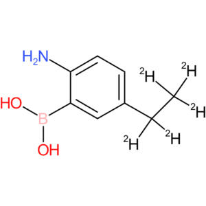 2-amino-5-(ethyl-d5)-phenylboronic acid