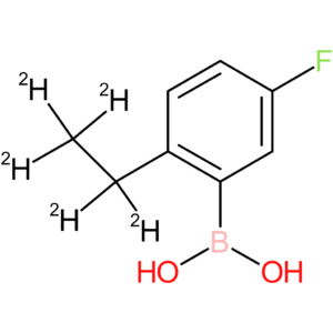 3-fluoro-6-(ethyl-d5)-phenylboronic acid