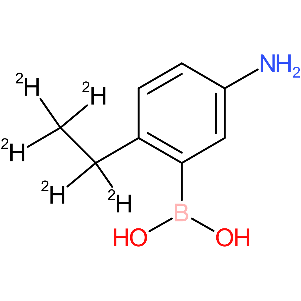 3-amino-6-(ethyl-d5)-phenylboronic acid