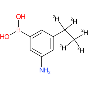 3-amino-5-(ethyl-d5)-phenylboronic acid