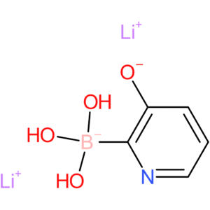 dilithium(1+) ion trihydroxy(3-oxidopyridin-2-yl)boranuide