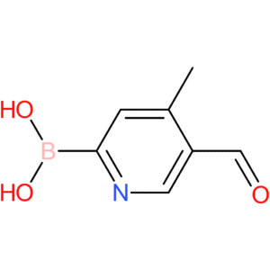 (5-formyl-4-methylpyridin-2-yl)boronic acid