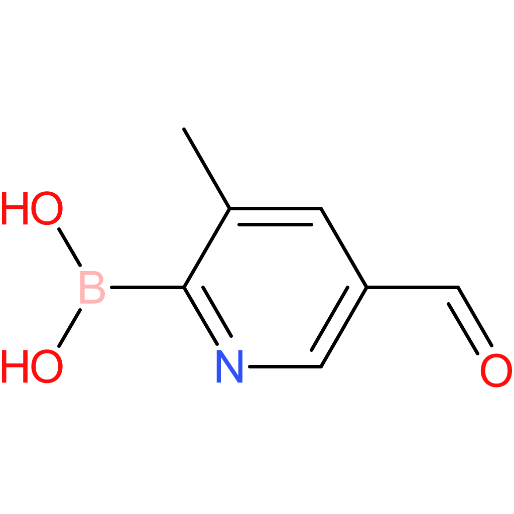 (5-formyl-3-methylpyridin-2-yl)boronic acid