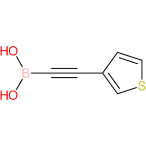 [2-(thiophen-3-yl)ethynyl]boronic acid