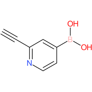 (2-ethynylpyridin-4-yl)boronic acid