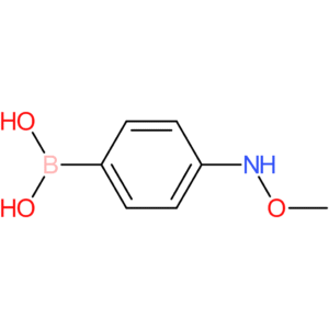 [4-(methoxyamino)phenyl]boronic acid