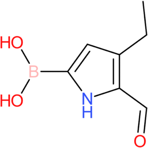 (4-ethyl-5-formyl-1h-pyrrol-2-yl)boronic acid