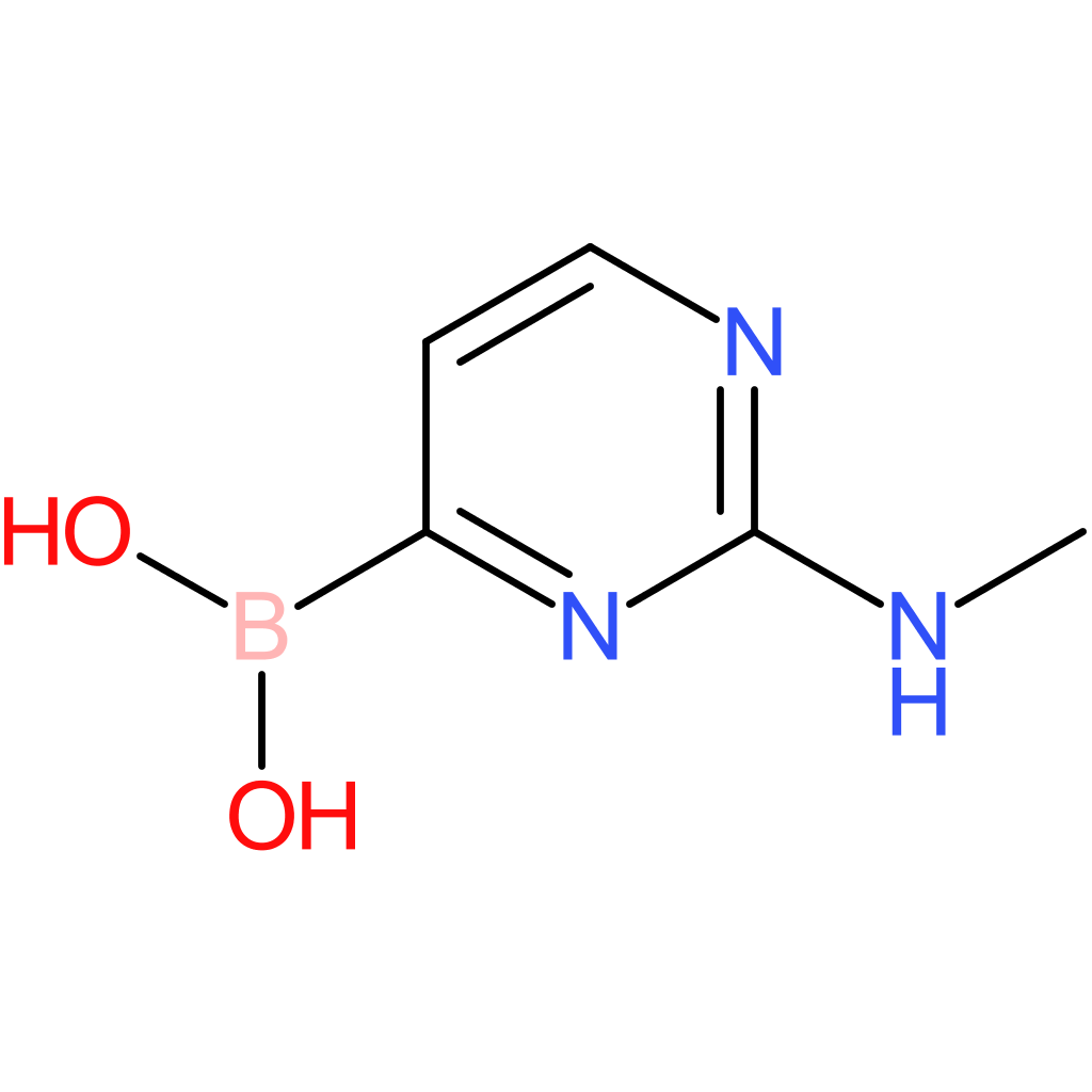 [2-(methylamino)pyrimidin-4-yl]boronic acid