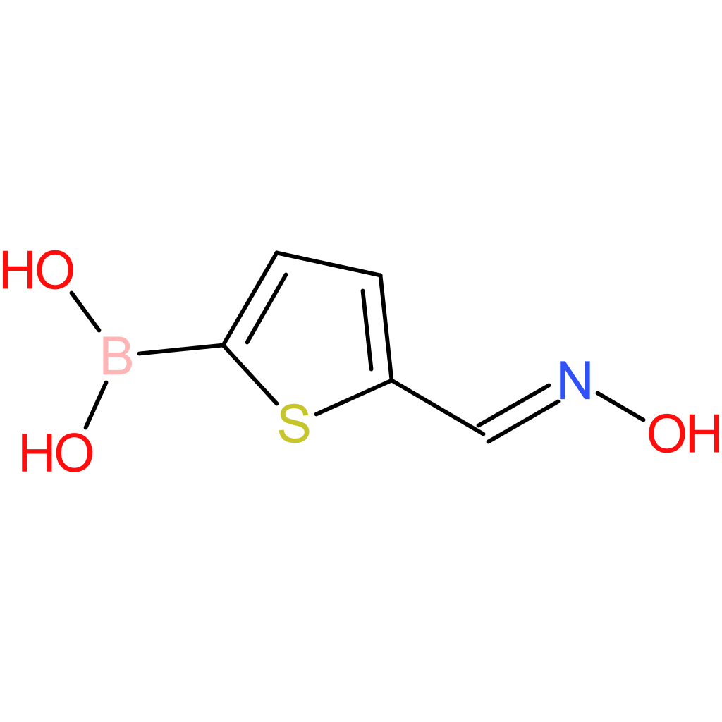 (Z)-(5-((hydroxyimino)methyl)thiophen-2-yl)boronic acid