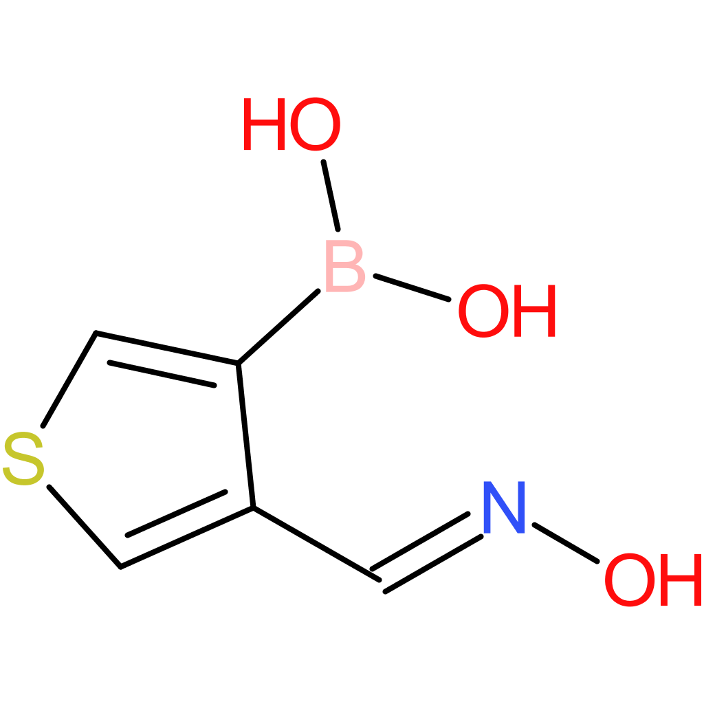 (Z)-(4-((hydroxyimino)methyl)thiophen-3-yl)boronic acid