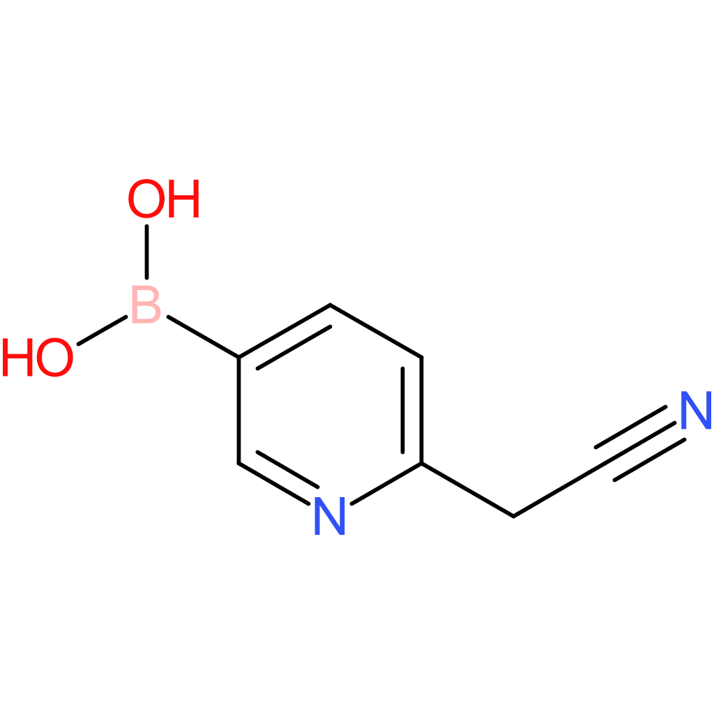 6-(cyanomethyl)pyridin-3-ylboronic acid