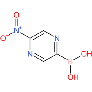 (5-nitropyrazin-2-yl)boronic acid