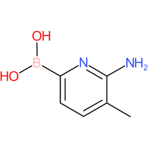 (6-amino-5-methylpyridin-2-yl)boronic acid
