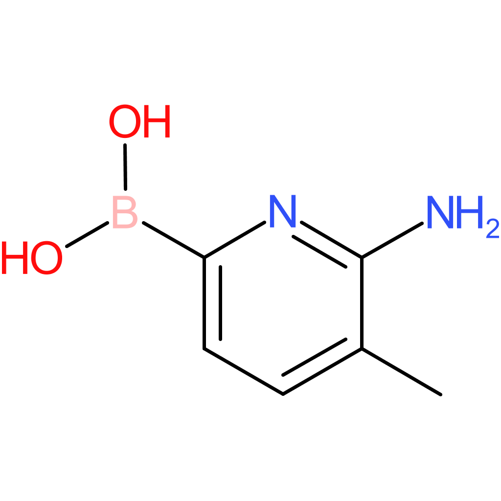 (6-amino-5-methylpyridin-2-yl)boronic acid