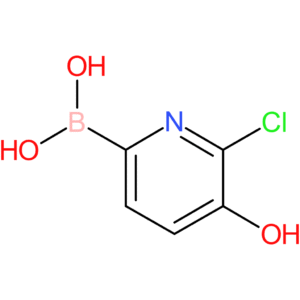 (6-chloro-5-hydroxypyridin-2-yl)boronic acid