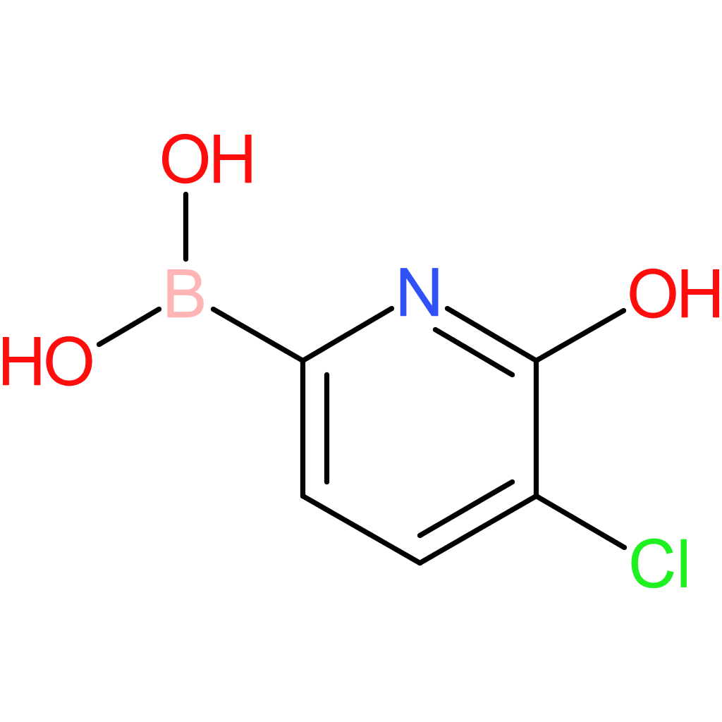 (5-chloro-6-hydroxypyridin-2-yl)boronic acid