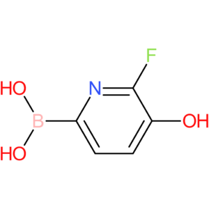 (6-fluoro-5-hydroxypyridin-2-yl)boronic acid