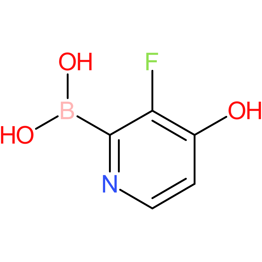 (3-fluoro-4-hydroxypyridin-2-yl)boronic acid