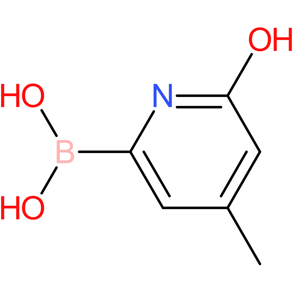 (6-hydroxy-4-methylpyridin-2-yl)boronic acid