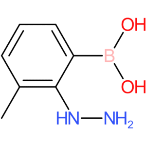 (2-hydrazinyl-3-methylphenyl)boronic acid