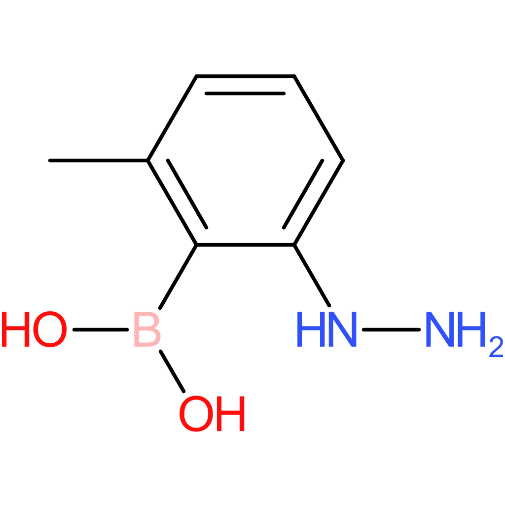 (2-hydrazinyl-6-methylphenyl)boronic acid