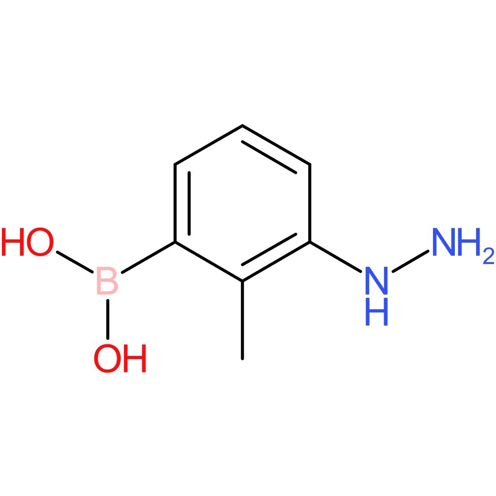 (3-hydrazinyl-2-methylphenyl)boronic acid