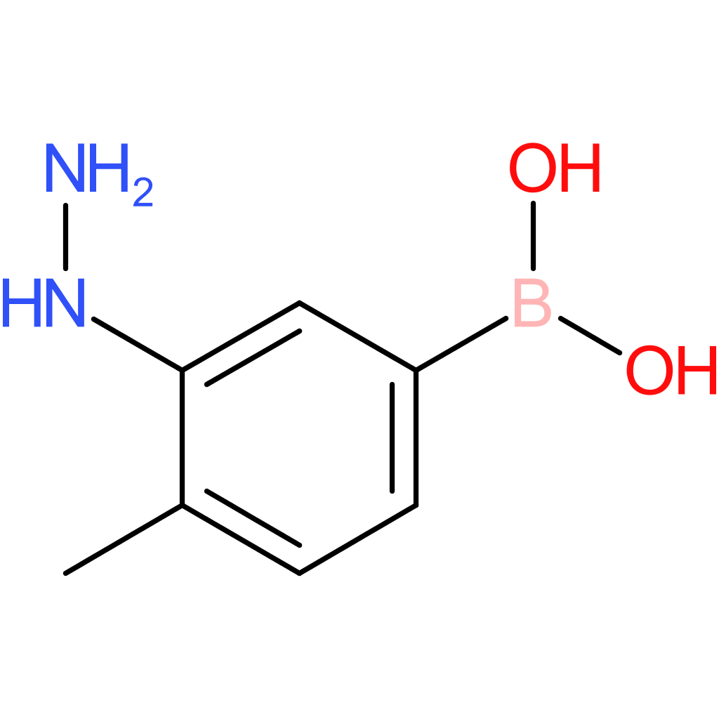 (3-hydrazinyl-4-methylphenyl)boronic acid