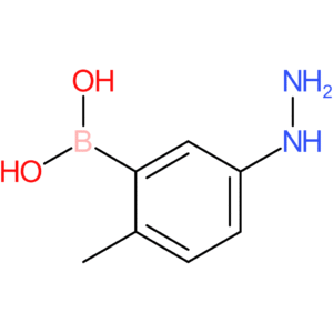 (5-hydrazinyl-2-methylphenyl)boronic acid