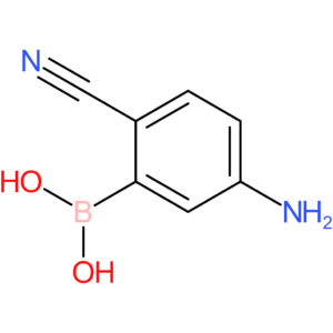 (5-amino-2-cyanophenyl)boronic acid