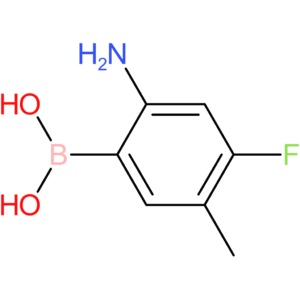 (2-amino-4-fluoro-5-methylphenyl)boronic acid