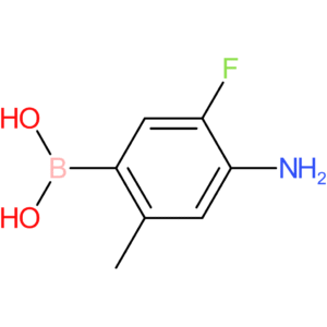 (4-amino-5-fluoro-2-methylphenyl)boronic acid