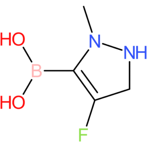 (4-fluoro-2-methyl-2,5-dihydro-1h-pyrazol-3-yl)boronic acid