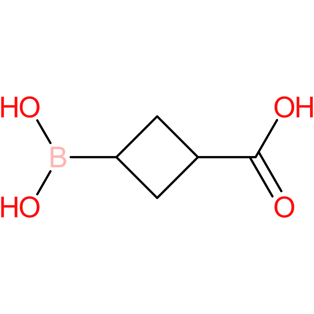 3-(dihydroxyboranyl)cyclobutane-1-carboxylic acid