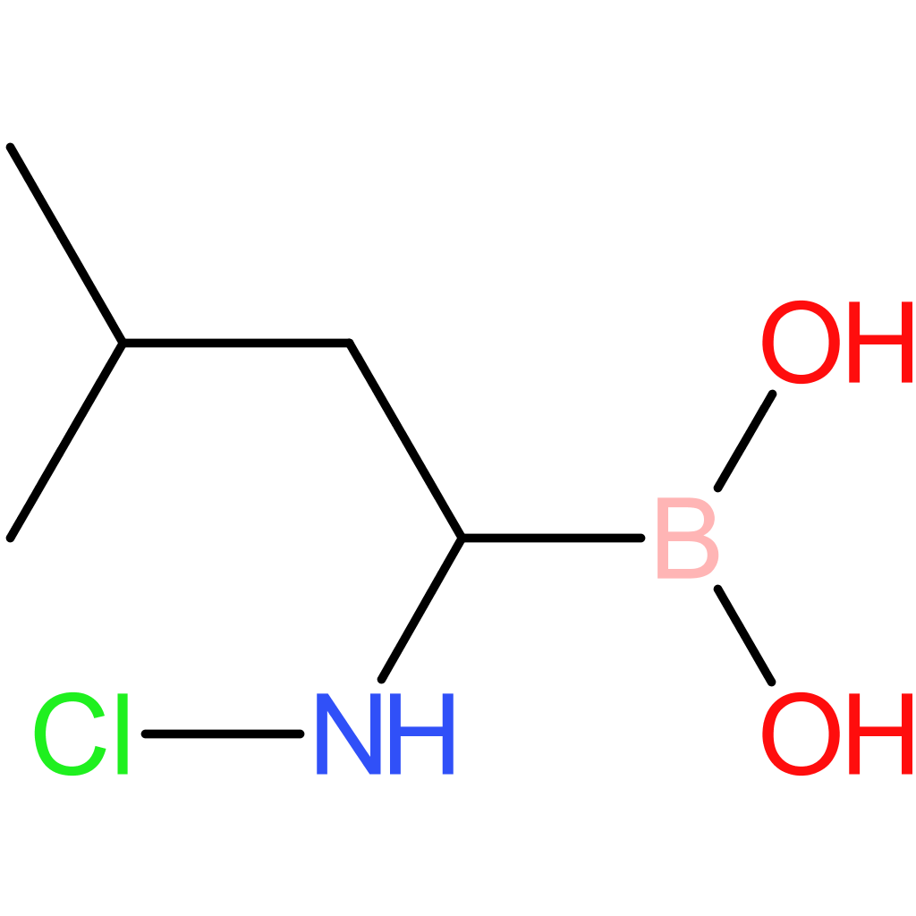 [1-(chloroamino)-3-methylbutyl]boronic acid