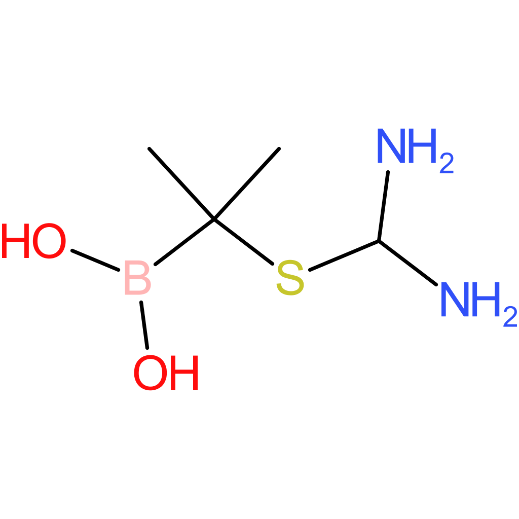 (2-[(diaminomethyl)sulfanyl]propan-2-yl)boronic acid