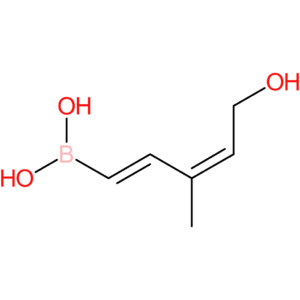 ((1E,3E)-5-hydroxy-3-methylpenta-1,3-dien-1-yl)boronic acid