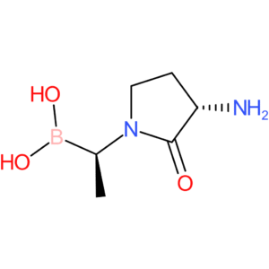 [(1r)-1-[(3s)-3-amino-2-oxopyrrolidin-1-yl]ethyl]boronic acid
