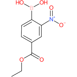 4-ethoxycarbonyl-2-nitrophenylboronic acid