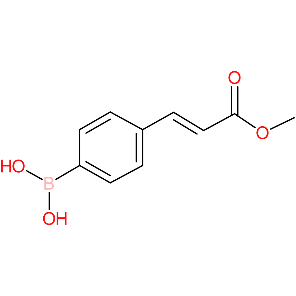 (E)-(4-(3-methoxy-3-oxoprop-1-en-1-yl)phenyl)boronic acid