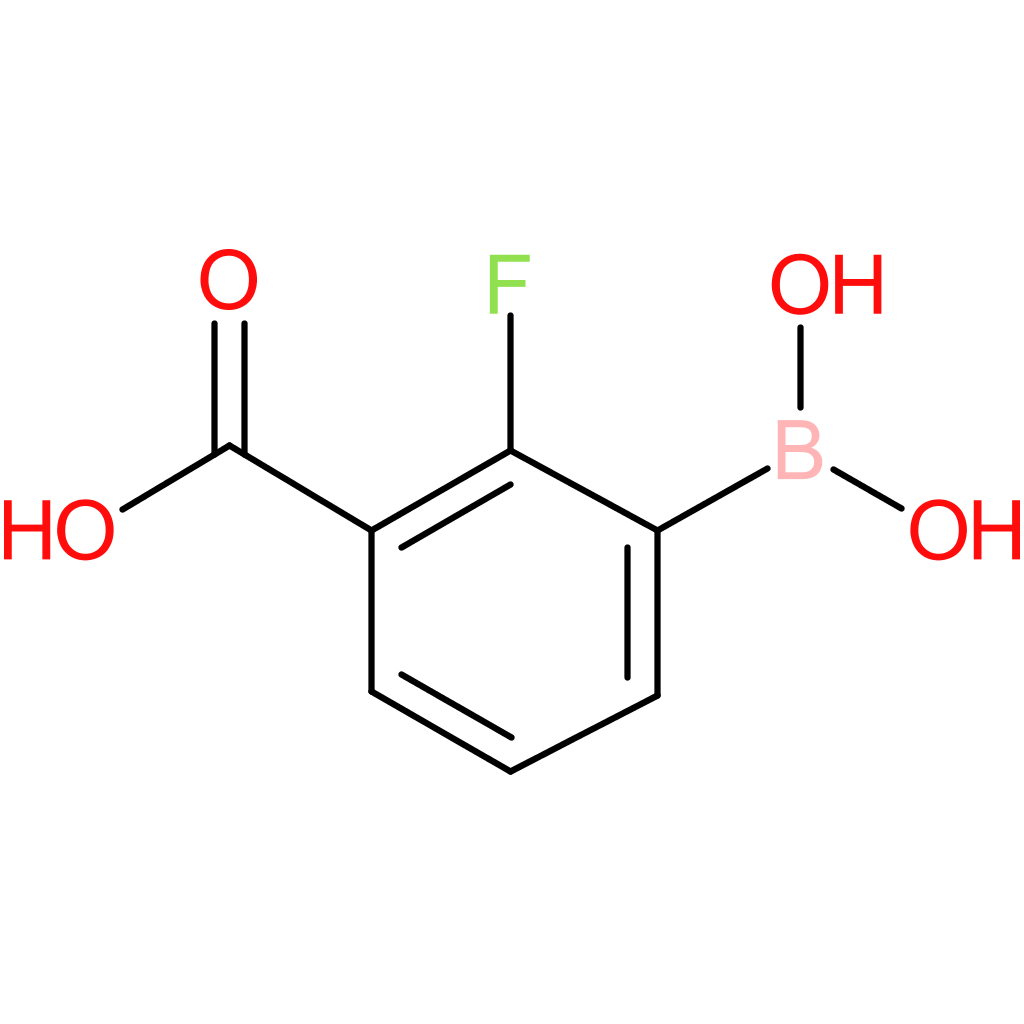 3-carboxy-2-fluorophenylboronic acid