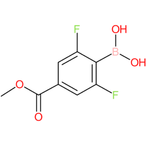 4-methoxycarbonyl-2,6-difluorophenylboronic acid
