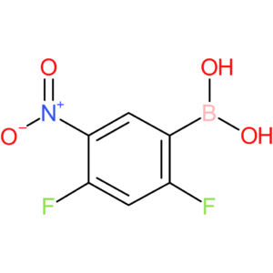 2,4-difluoro-5-nitrophenylboronic acid