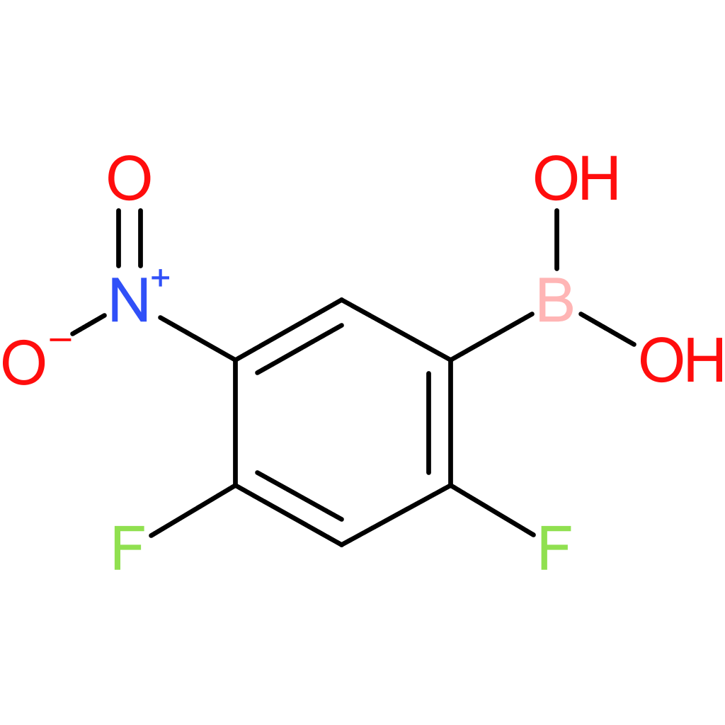 2,4-difluoro-5-nitrophenylboronic acid